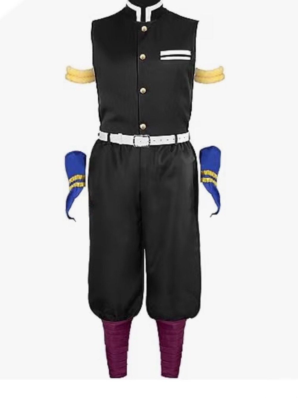 Adult Uzui Tengen Cosplay Costume Anime Outfit Uniform Set for Halloween🎃Sz M